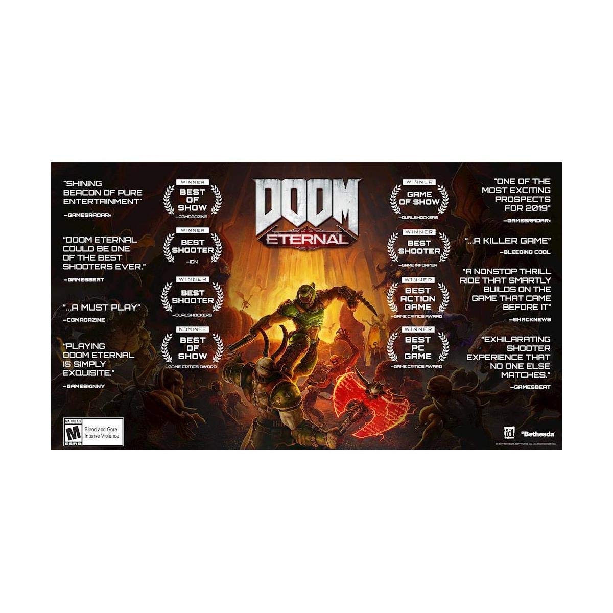 SW Doom Eternalドゥーム エターナル ウルティメット北米版  新品 DOOM Eternal Deluxe Edition - PS4 & PS5